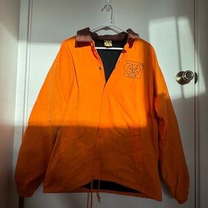 Orange Jacket with Logo